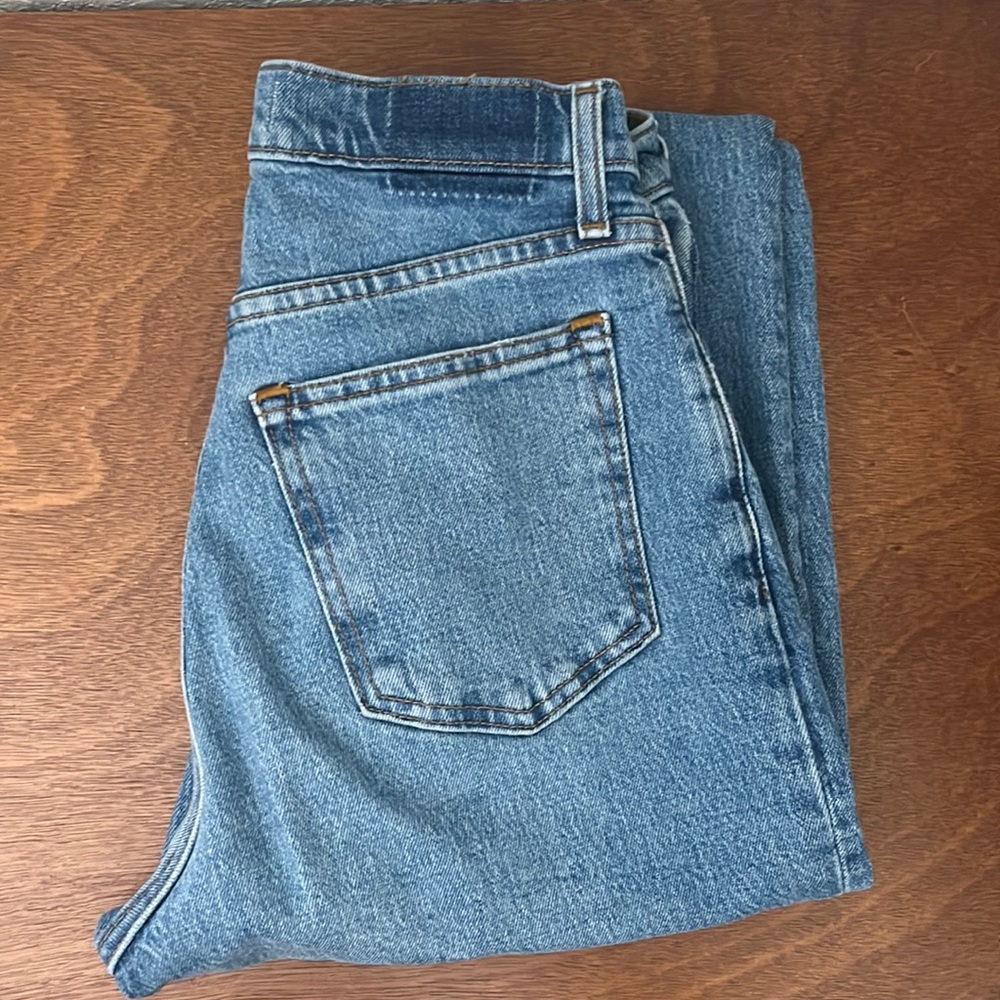 Abercrombie 90’s straight jeans, curve love - 27 short